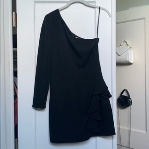 Black cocktail dress